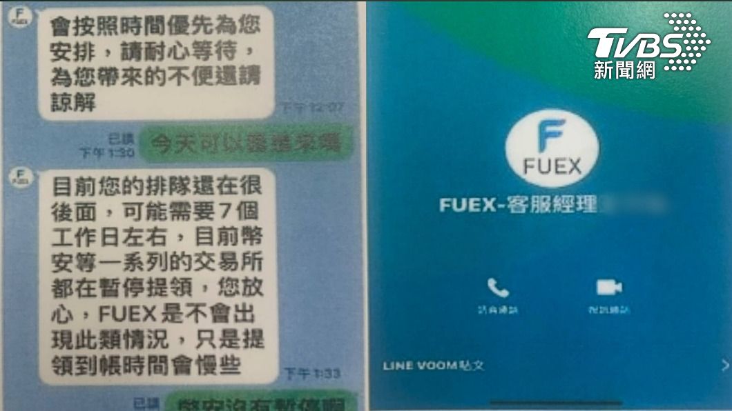用社交、社群軟體做投資詐騙。(圖/TVBS)