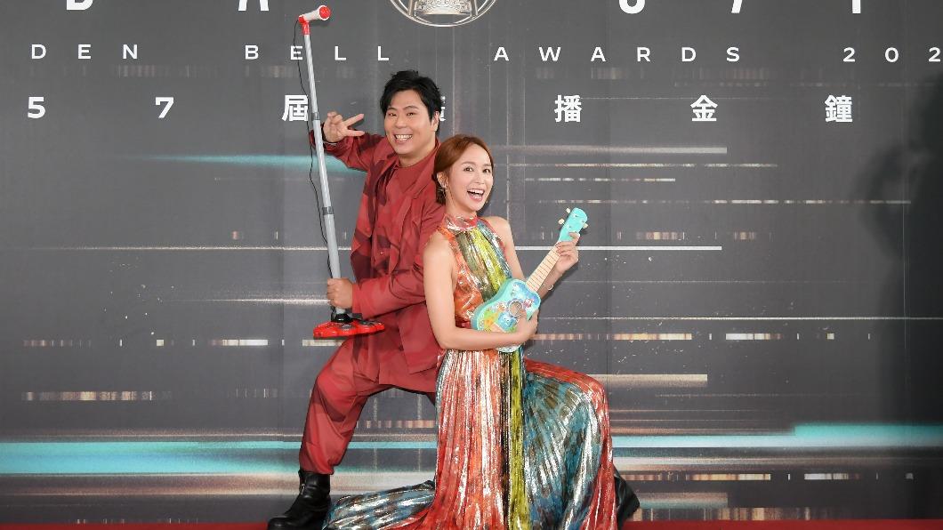 劭大倫、陳明珠首次搭檔主持廣播金鐘(圖/三立提供)