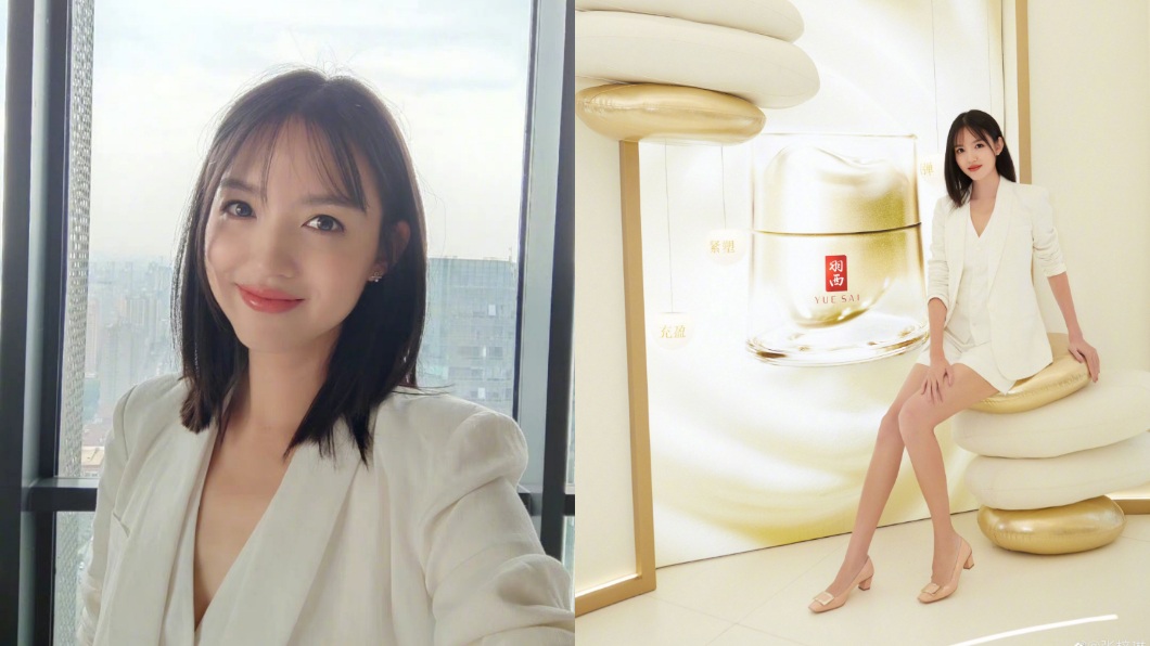 張梓琳並未嫁入豪門而是與一名普通上班族結婚生下2女。(圖/翻攝自張梓琳微博)