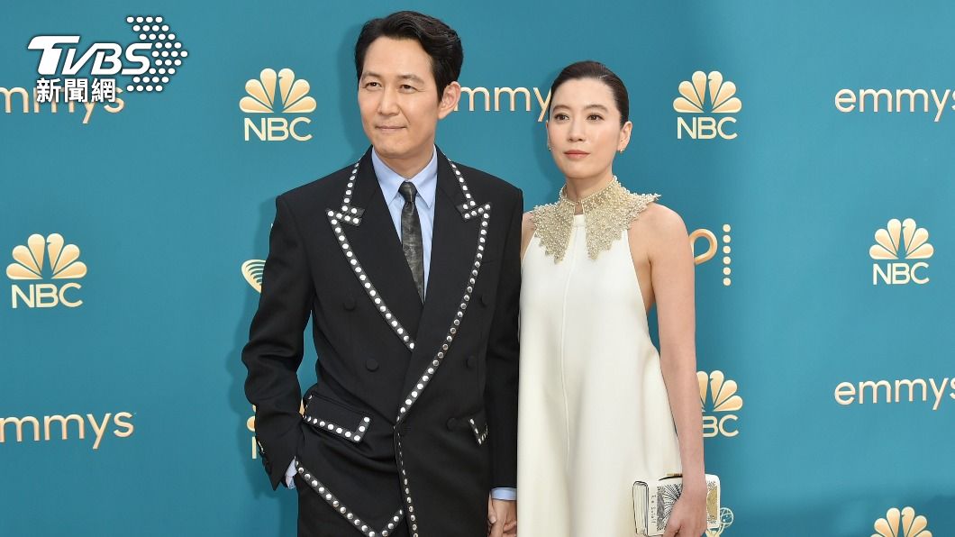 李政宰(左)與女友林世玲。(圖/達志影像美聯社)