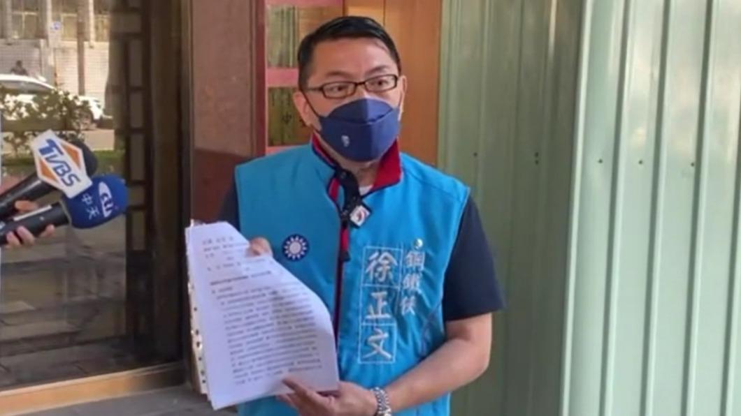 國民黨中常會今(14)日討論黨員考紀案,通過開除中央委員徐正文黨籍。(圖/徐正文提供)