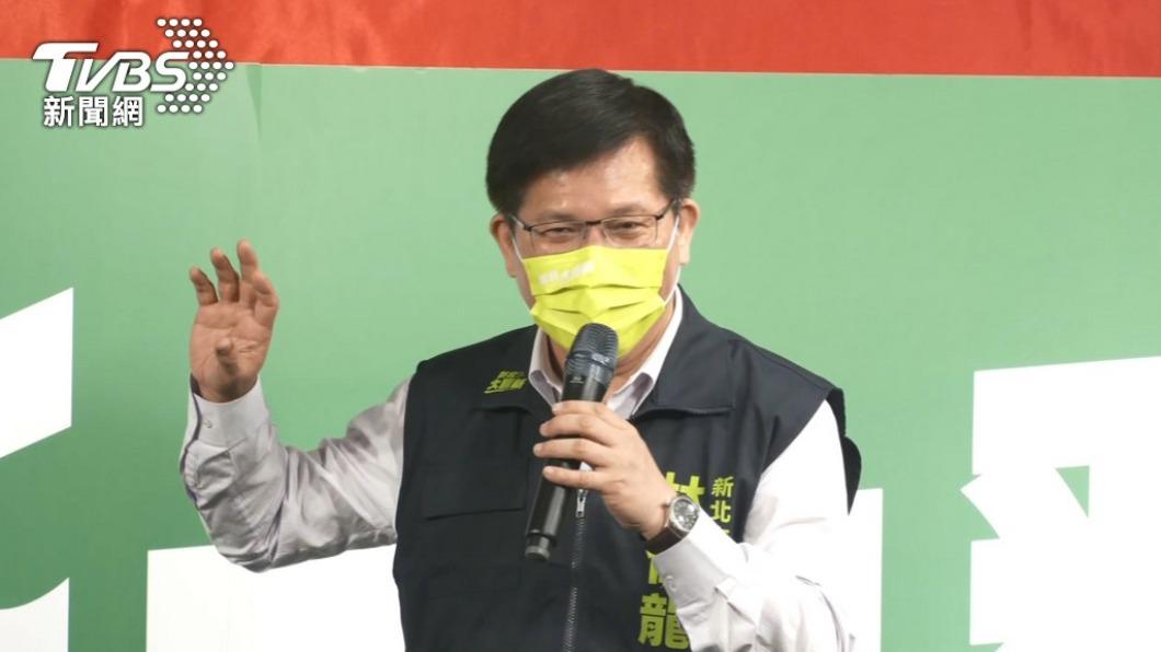 民進黨新北市長參選人林佳龍。（圖／TVBS）