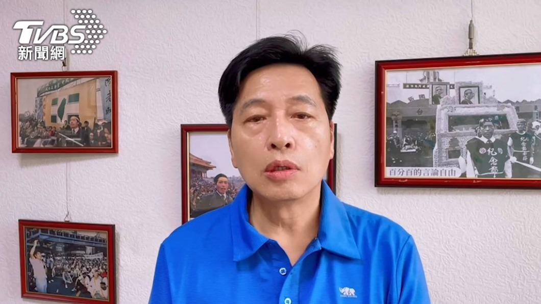 鄭寶清以無黨籍身分參選桃園市長。（圖／TVBS）