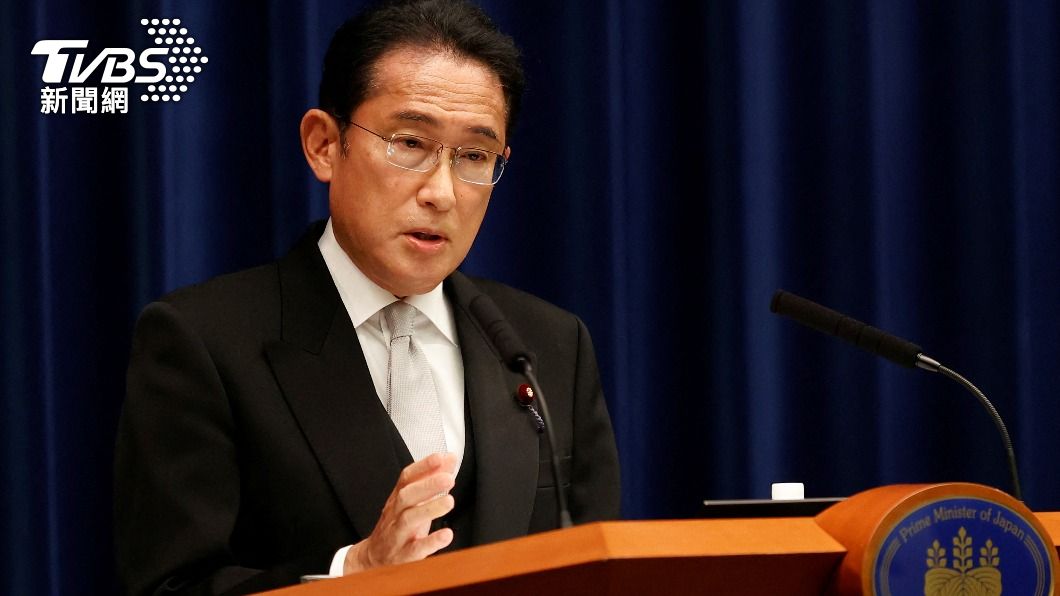 日本首相岸田文雄。(圖/達志影像路透社)