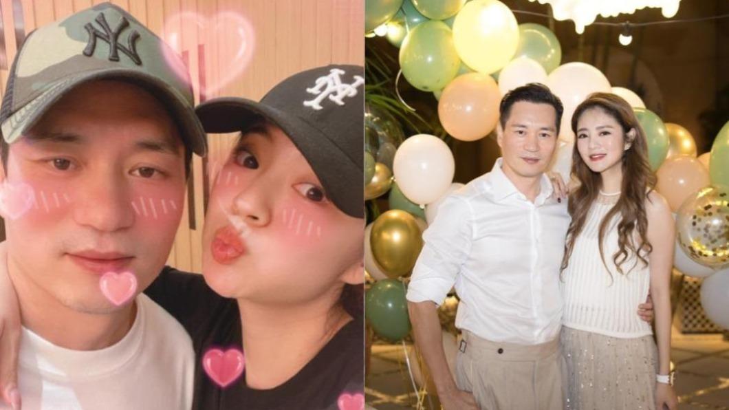 女星安以軒與老公陳榮煉結婚5年。（圖／翻攝自安以軒微博）