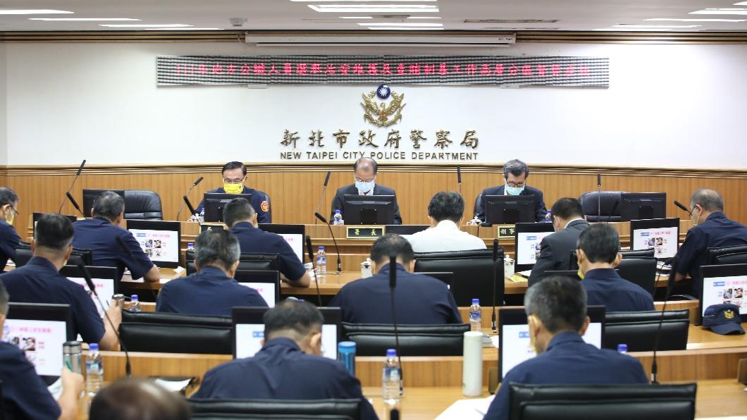 警政署長黃明昭參加「選舉治安維護及查賄制暴工作座談會議」。（圖／TVBS）