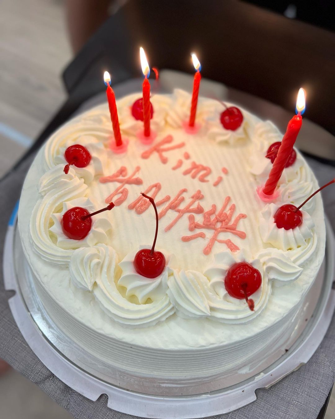 大兒子今日為13歲生日。(圖/翻攝自陳若儀IG)