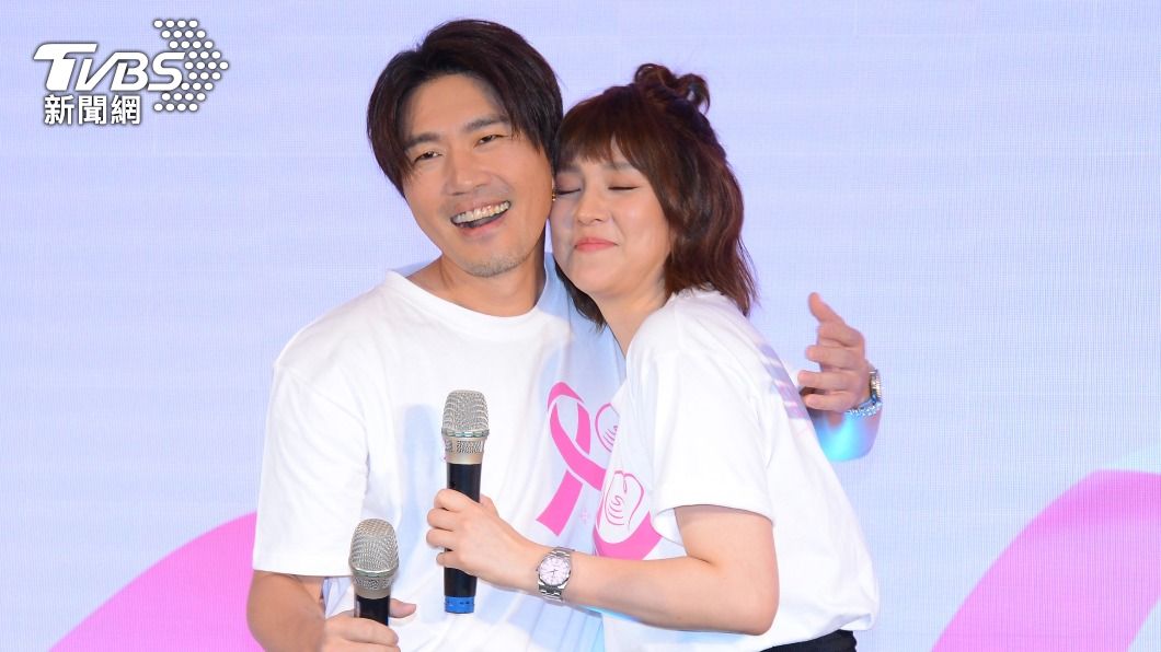朱芯儀（右）相當感謝老公扶持。（圖／許方正攝）