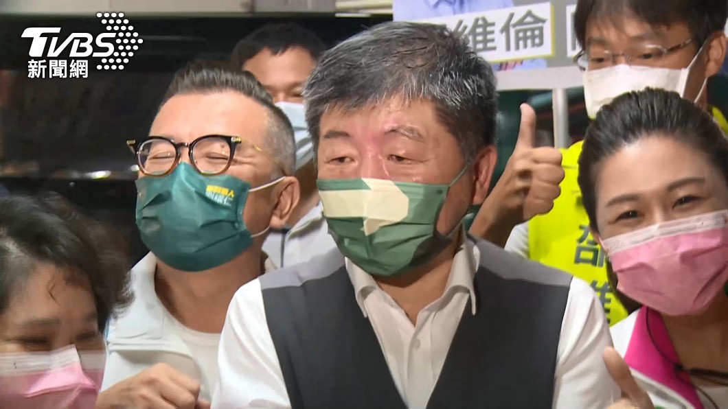 民進黨台北市長參選人陳時中(圖/TVBS)
