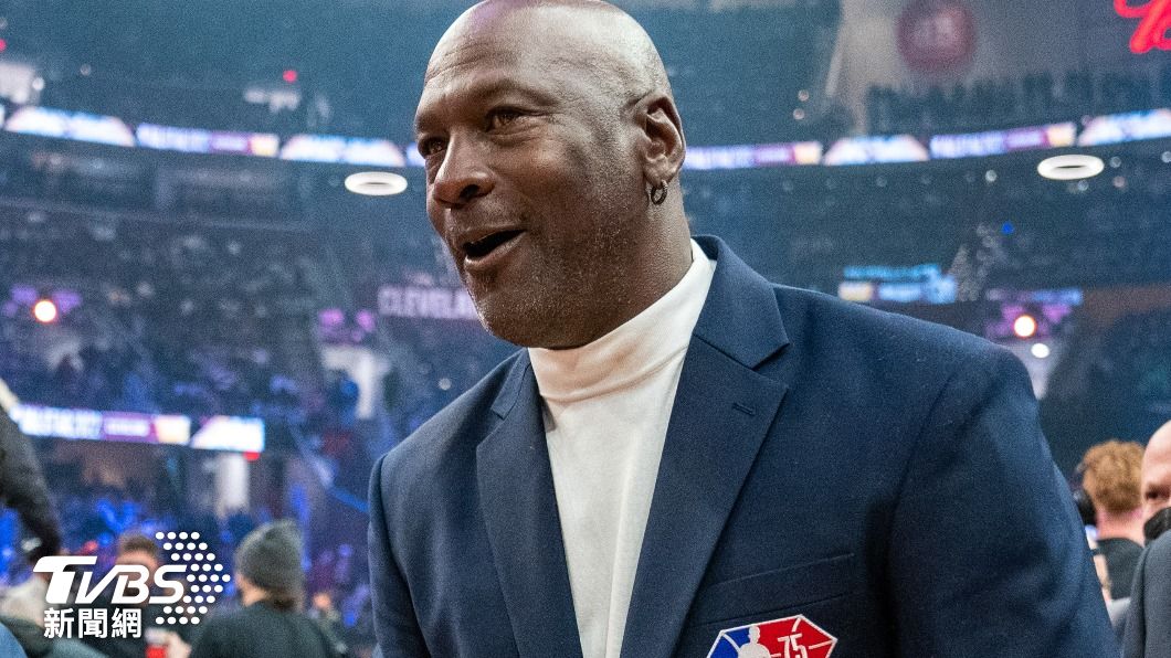 「籃球大帝」喬丹受邀出席2022年NBA明星賽。(圖/達志影像路透社)