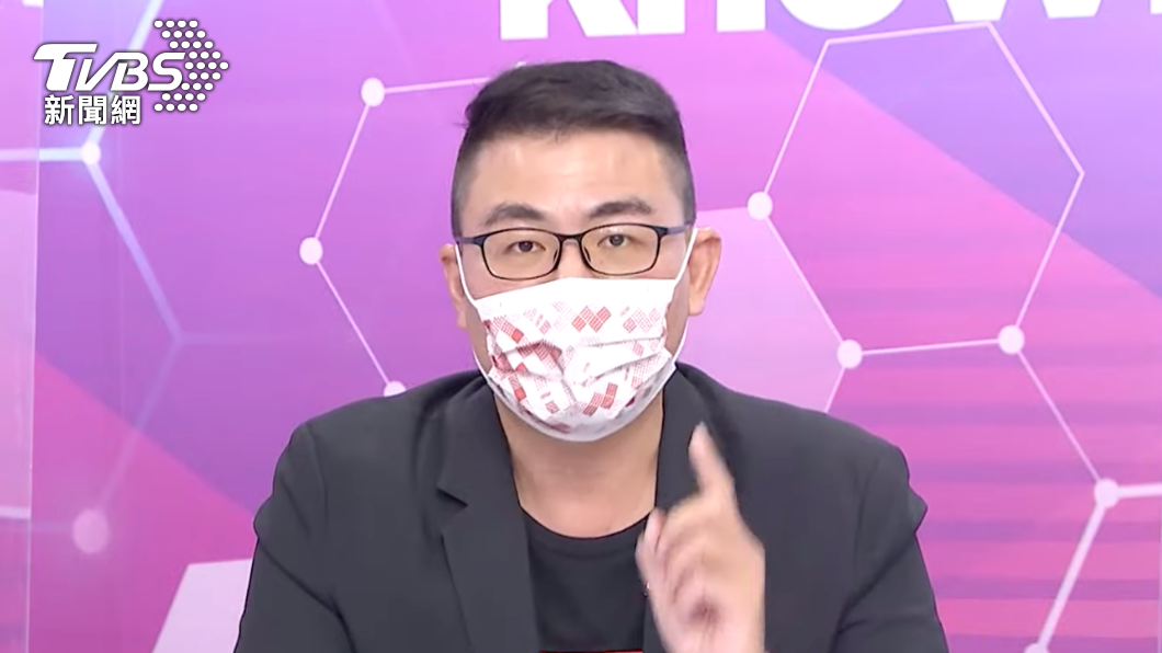 黃揚明稱，林智堅若站台輔選，余正煌就會有動作。（圖／TVBS）