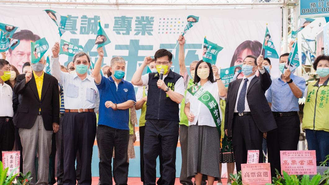 同樣發大財內容有差!林佳龍敬佩韓國瑜口號簡單有力卻只說未做