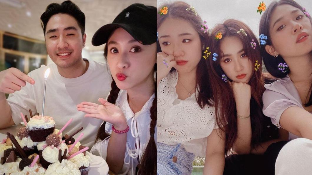 Sandy有兩個妹妹一個弟弟。(圖/翻攝自Sandy IG)