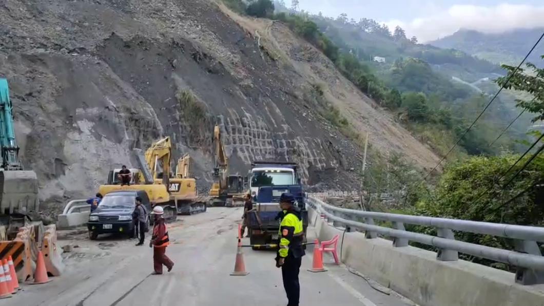 地震震不停中橫又坍!3公路災阻、1處預警封閉 開放時間曝