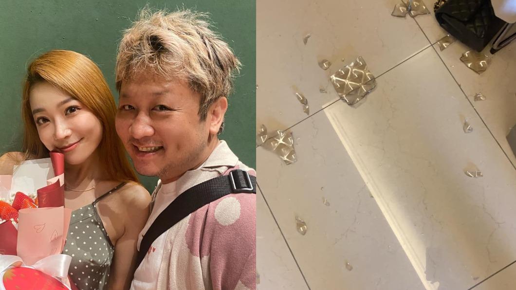 差3秒遭吊燈砸中！依依急拉納豆閃躲　小S地震PO黑底文