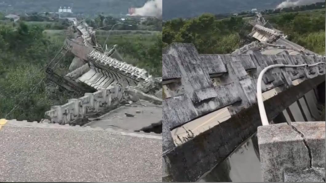 6.8強震「花蓮橋裂、道路坍方」 全台3公路不通、1預警封閉