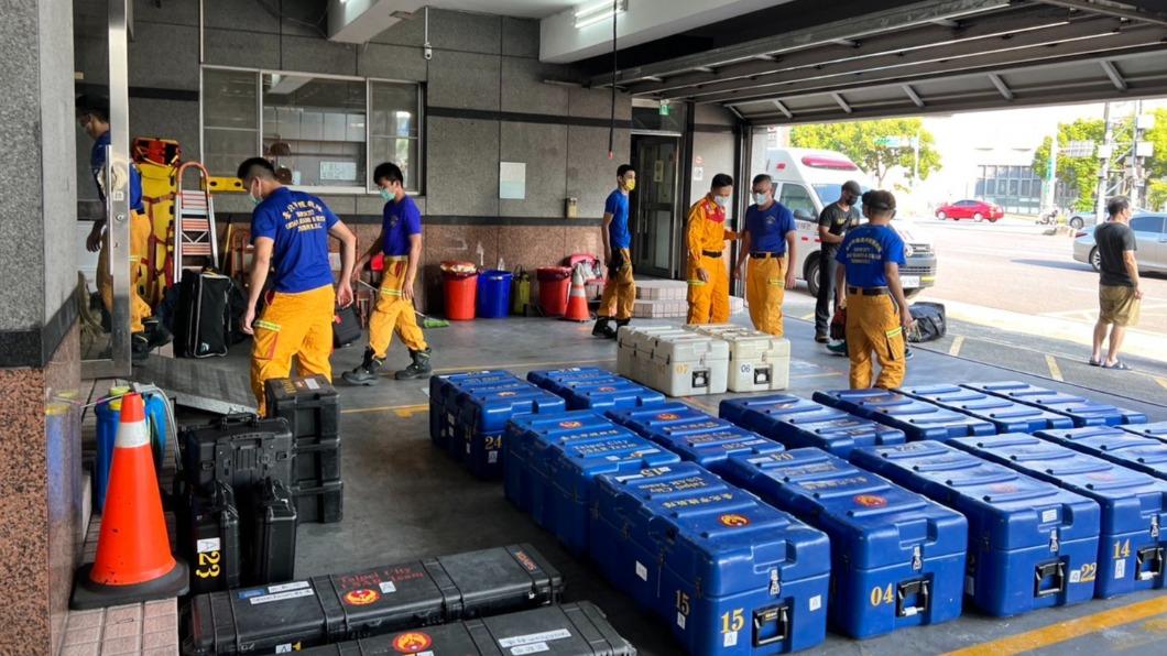 全國救災中!消防署、國搜和北市消馳援台東