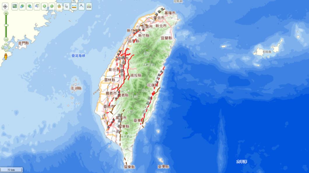 家附近有斷層?上網輸入地址 「3步驟」掌握斷層位置