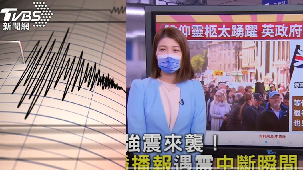 突遇強震!主播強忍慌張「敬業反應」曝 萬人心疼:英雄
