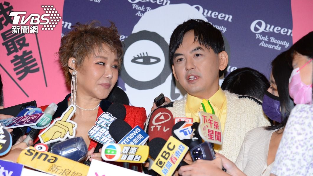 2人一同接受媒體訪問。(圖/許方正攝)