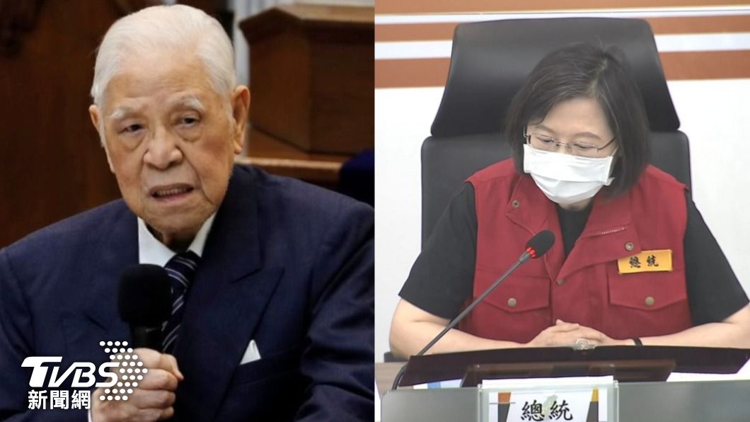 李登輝親赴災區!蔡英文念稿快閃 他爆「深綠也搖頭」