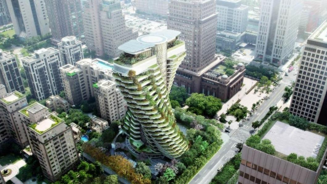 民眾好奇號稱全台最貴豪宅「陶朱隱園」的穩固性。(圖/翻攝自陶朱隱園官網)