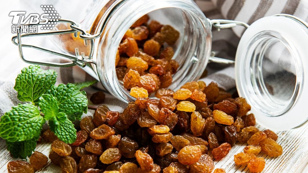 葡萄乾可抑制牙菌斑生成。（示意圖／shutterstock達志影像）