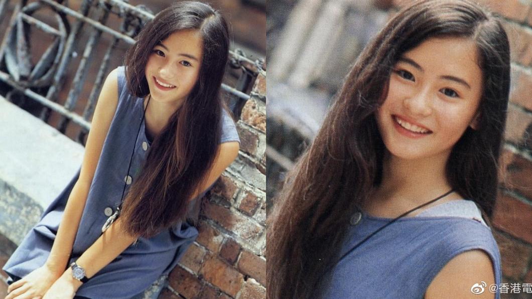 張柏芝從小漂亮到大。(圖/翻攝自微博)