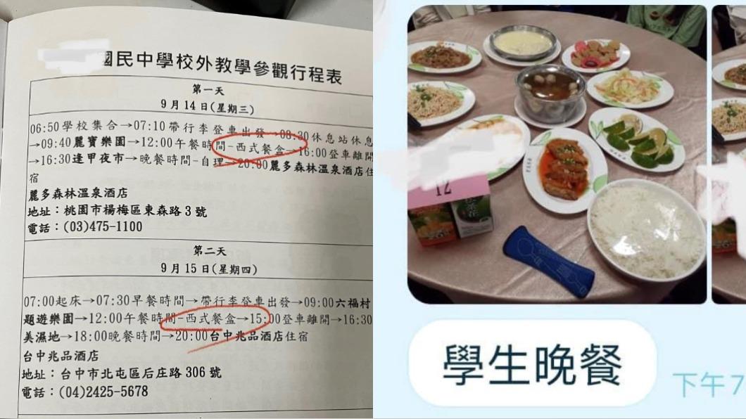 國中畢旅4700元!媽怨規劃爛「孩子吃不飽」網打臉酸爆