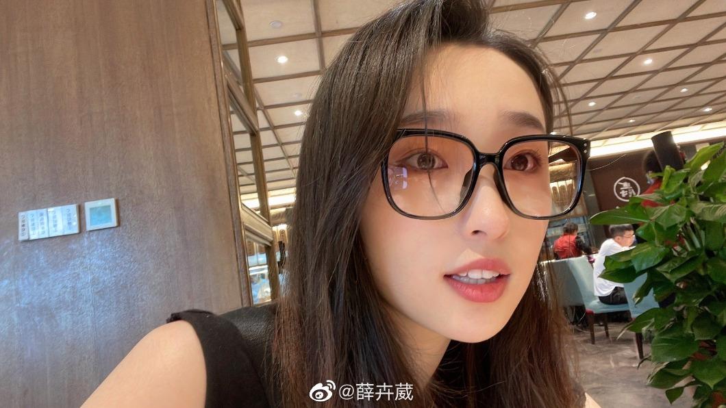 薛卉葳是當代清純女星。（圖／翻攝自薛卉葳微博）