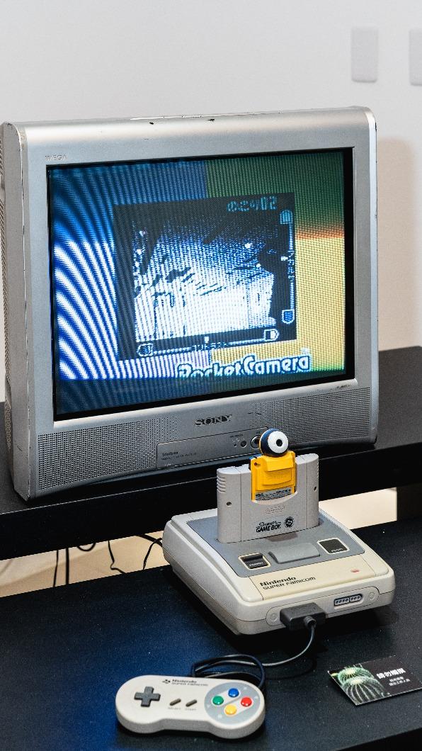 展場中還原了林予晞最喜歡的電動機台。（圖／青春期影視娛樂提供）