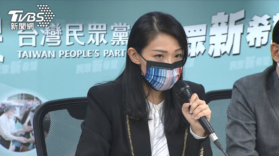 民眾黨新竹市長候選人高虹安。(圖/TVBS)
