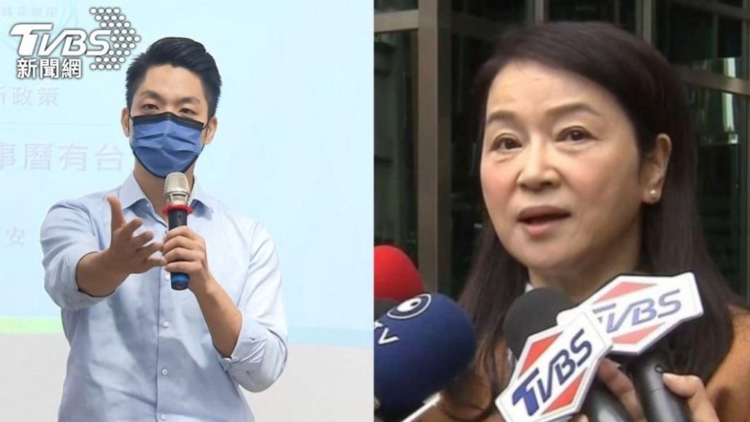 周玉蔻抖出蔣萬安父親蔣孝嚴的往日緋聞。(圖/TVBS)