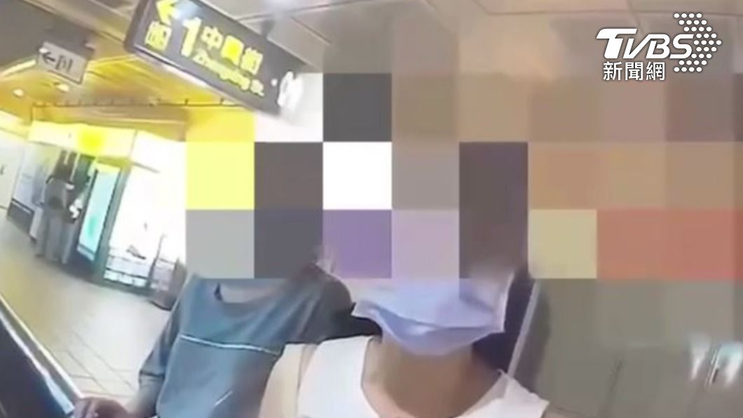 OL自覺被騷擾向捷運警察報案。(圖/TVBS)