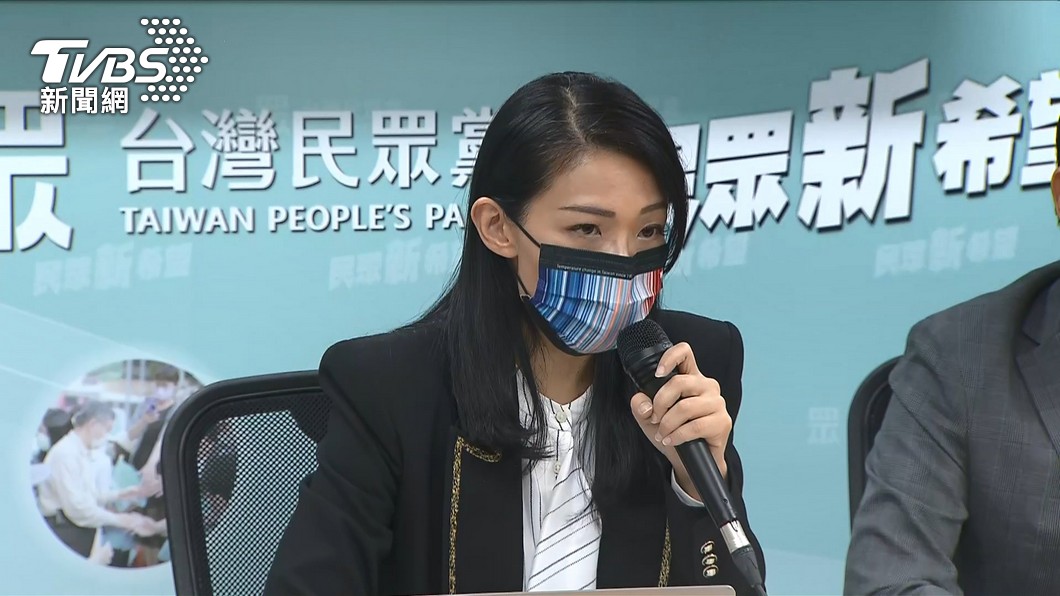 高虹安先前召開記者會澄清自己論文絕無抄襲。（圖／TVBS）