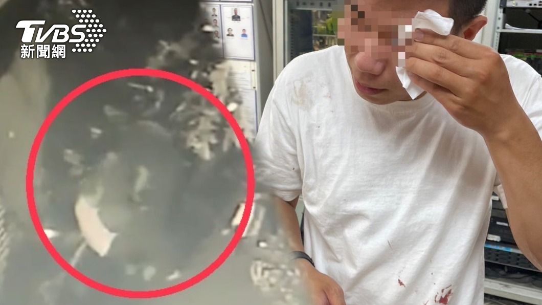 新北市三重分局員警上月21日晚間於轄內埋伏,欲逮捕一名李姓毒品通緝犯,卻認錯人,當街壓制一名54歲黃姓男子,導致他全身多處受傷。(圖/TVBS)