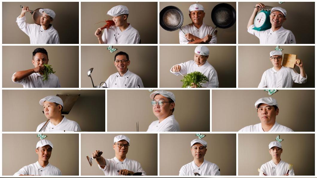 灶.聚House of Chefs由15位師傅各展創意。(圖/台北W飯店提供)