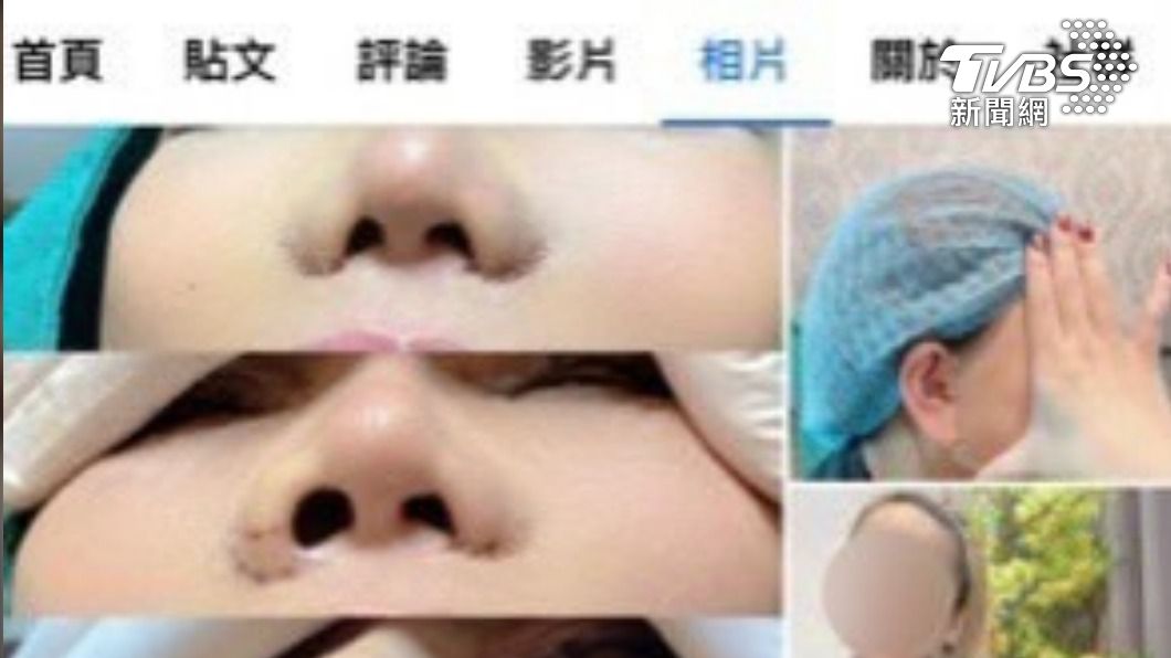 潘女臉書粉專開直播。(圖/TVBS)