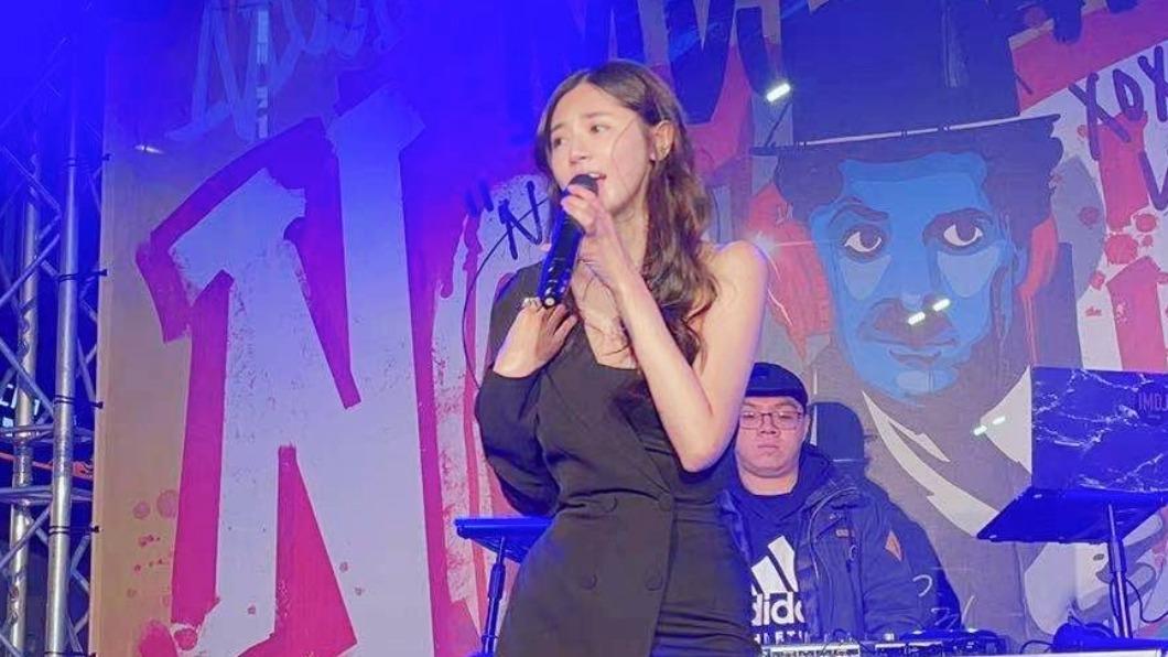 賴芊予登台演場。(圖/Up直播提供)