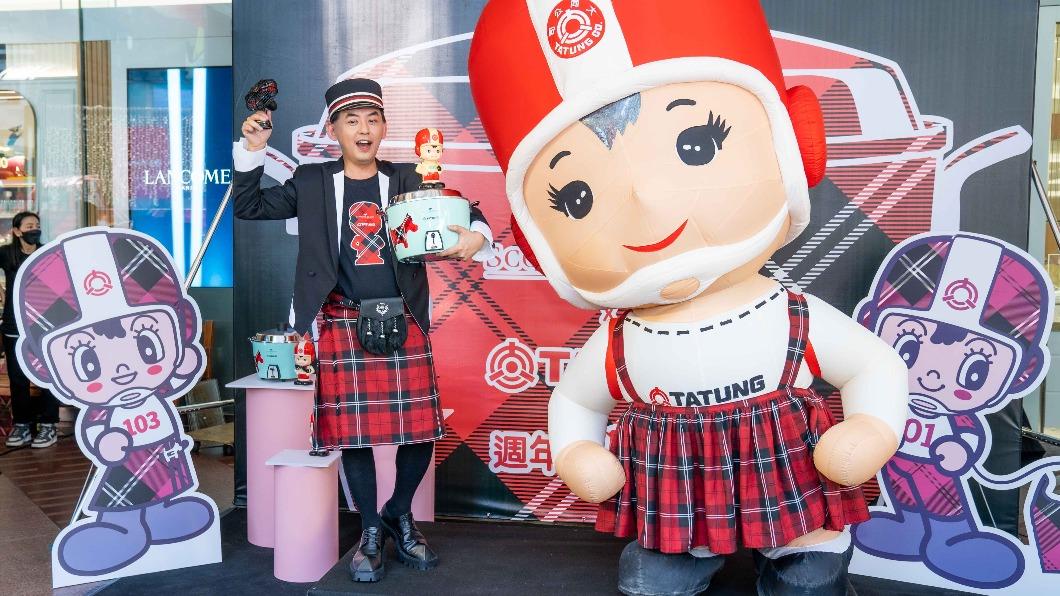 黃子佼穿上蘇格蘭服飾出席活動。（圖／SCOTTISH HOUSE提供）