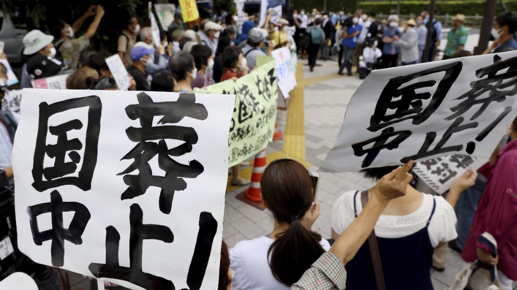 安倍晉三國葬倒數　7旬老翁自焚抗議