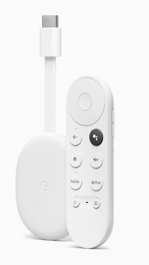 全新支援HD 版本與 Google TV 的 Chromecast。（圖／Google提供）
