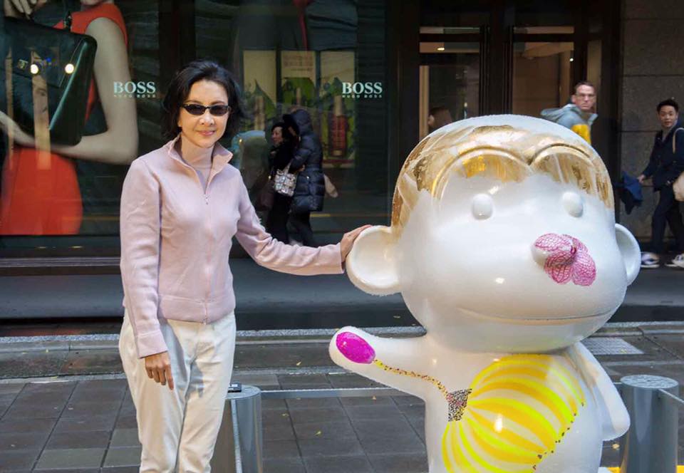 今年59歲的張淑娟,依舊很有氣質。(圖/翻攝自張淑娟臉書)