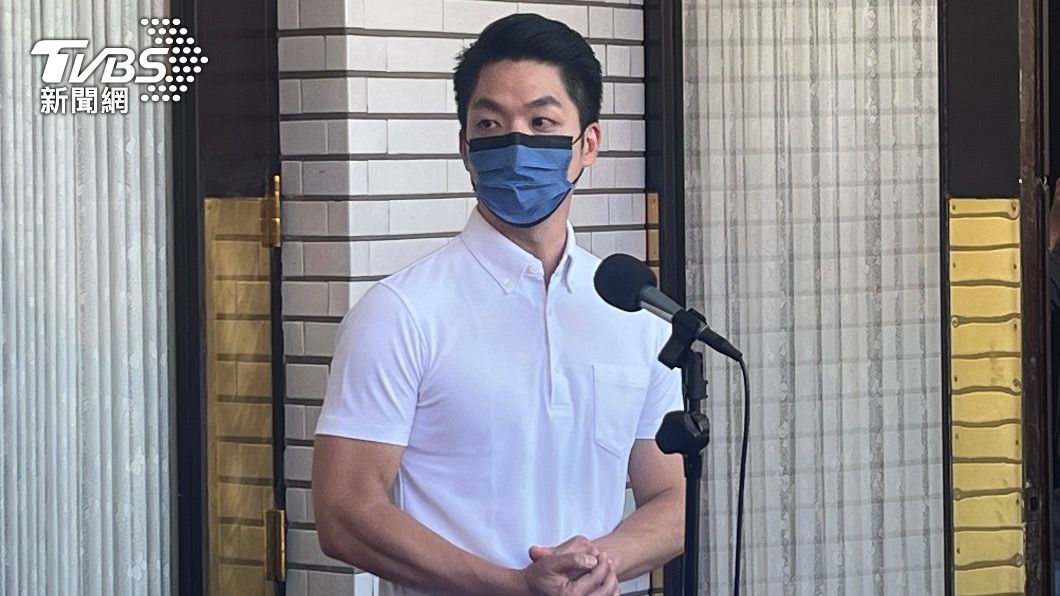 國民黨台北市長參選人蔣萬安。(圖/TVBS)