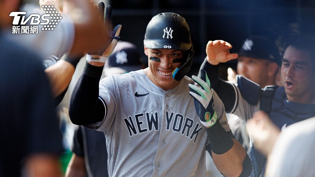 MLB洋基重砲手Aaron Judge。(圖/達志影像路透社)
