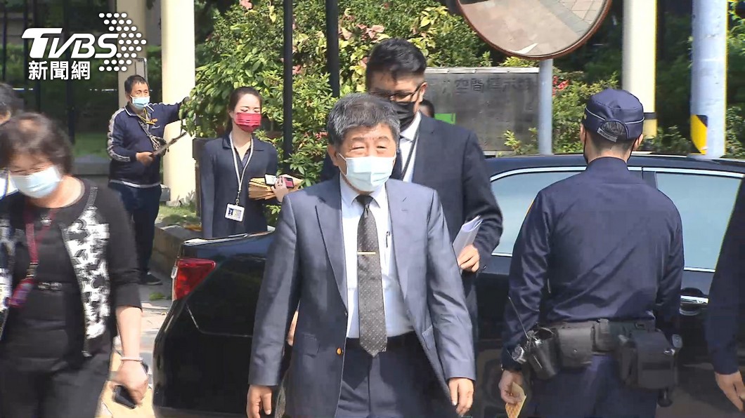 民進黨台北市長參選人陳時中。(圖/TVBS)