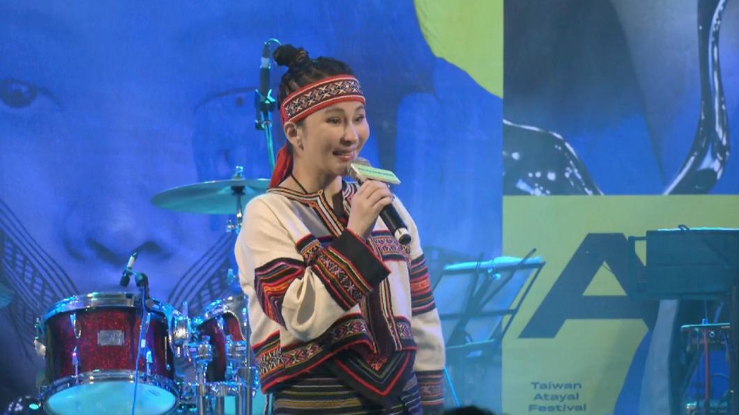 溫嵐現身泰雅音樂節演出。(圖/沃土影像提供)