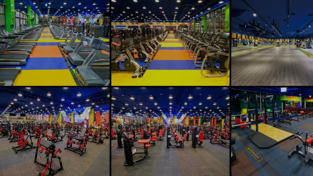 內湖港墘店共3層樓近千坪的運動空間。(示意圖/World Gym 提供)