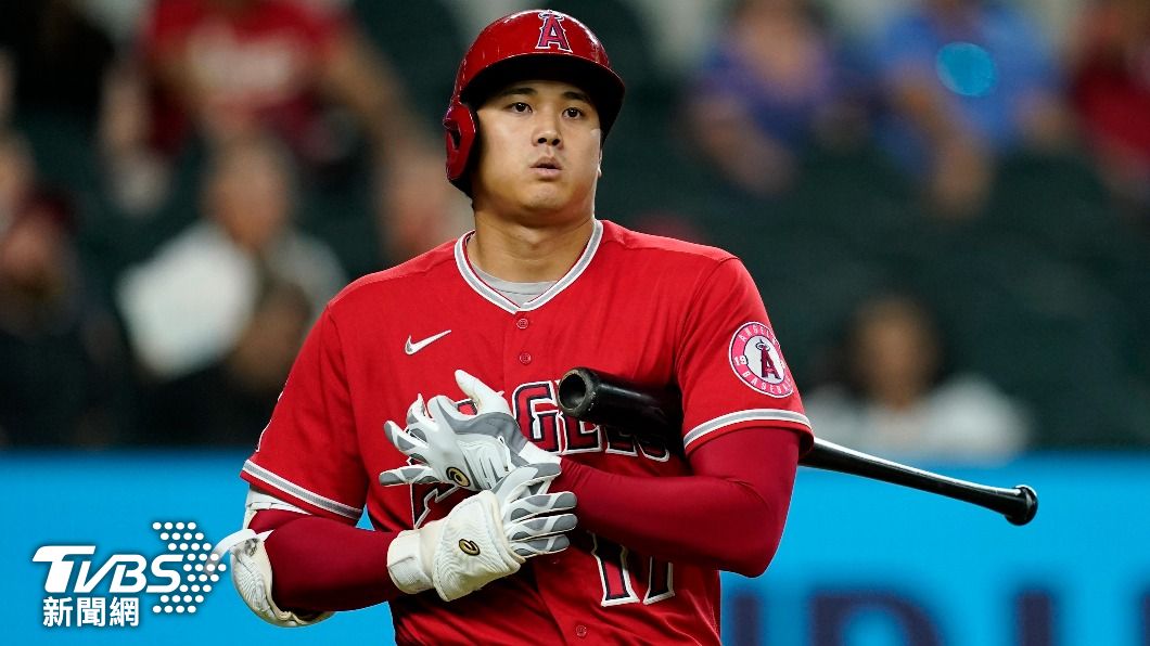 效力於洛杉磯天使隊的大谷翔平，本季要挑戰貝比魯斯高懸百年的歷史紀錄。（圖/達志影像美聯社）
