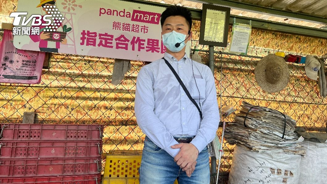 大嘴水果總經理林祖德。(圖/葉韋辰攝)